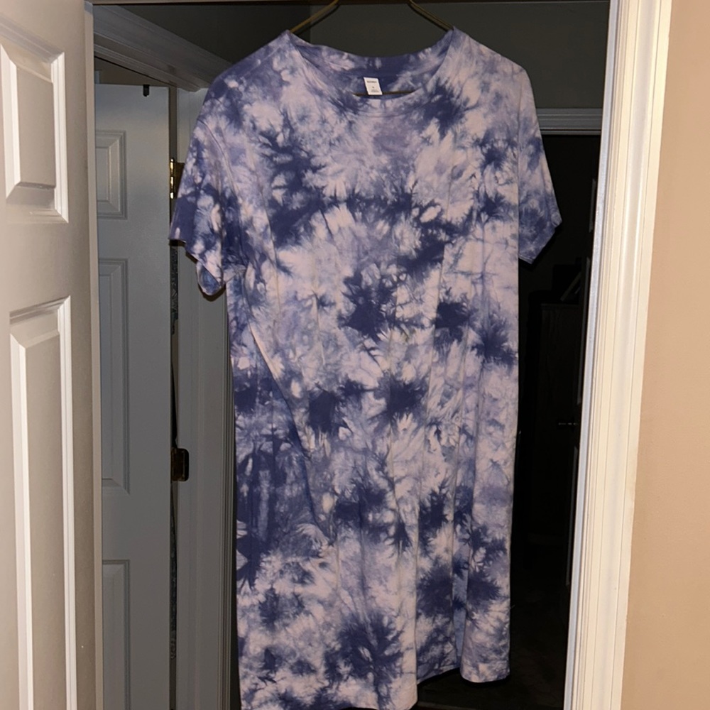 Tie Dye T-Shirt Dress